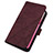 Leather Case Stands Flip Cover Holder Y01B for Realme 8 5G