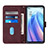 Leather Case Stands Flip Cover Holder Y01B for Realme 9 4G