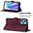 Leather Case Stands Flip Cover Holder Y01B for Realme 9 4G