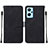 Leather Case Stands Flip Cover Holder Y01B for Realme 9i 4G