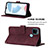 Leather Case Stands Flip Cover Holder Y01B for Realme C21Y