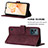 Leather Case Stands Flip Cover Holder Y01B for Realme C31