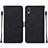 Leather Case Stands Flip Cover Holder Y01B for Samsung Galaxy A02