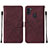 Leather Case Stands Flip Cover Holder Y01B for Samsung Galaxy A11