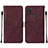 Leather Case Stands Flip Cover Holder Y01B for Samsung Galaxy A21s