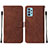 Leather Case Stands Flip Cover Holder Y01B for Samsung Galaxy A32 4G