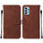 Leather Case Stands Flip Cover Holder Y01B for Samsung Galaxy A32 5G