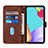 Leather Case Stands Flip Cover Holder Y01B for Samsung Galaxy A52 4G