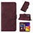 Leather Case Stands Flip Cover Holder Y01B for Samsung Galaxy F34 5G