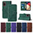 Leather Case Stands Flip Cover Holder Y01B for Samsung Galaxy M02s