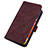 Leather Case Stands Flip Cover Holder Y01B for Samsung Galaxy Quantum2 5G