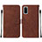 Leather Case Stands Flip Cover Holder Y01B for Samsung Galaxy S20 5G