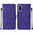 Leather Case Stands Flip Cover Holder Y01B for Samsung Galaxy S20 5G