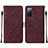 Leather Case Stands Flip Cover Holder Y01B for Samsung Galaxy S20 FE (2022) 5G