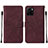 Leather Case Stands Flip Cover Holder Y01B for Vivo Y01A