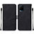 Leather Case Stands Flip Cover Holder Y01B for Vivo Y21a