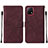 Leather Case Stands Flip Cover Holder Y01B for Vivo Y31s 5G