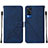 Leather Case Stands Flip Cover Holder Y01B for Vivo Y51 (2021)