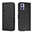 Leather Case Stands Flip Cover Holder Y01X for Motorola Moto Edge 30 Lite 5G