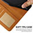 Leather Case Stands Flip Cover Holder Y01X for Motorola Moto Edge Lite 5G