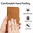 Leather Case Stands Flip Cover Holder Y01X for Motorola Moto G42