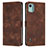 Leather Case Stands Flip Cover Holder Y01X for Nokia C12