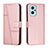 Leather Case Stands Flip Cover Holder Y01X for Oppo A96 4G