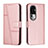 Leather Case Stands Flip Cover Holder Y01X for Oppo Reno10 Pro+ Plus 5G