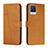 Leather Case Stands Flip Cover Holder Y01X for Realme 8 4G