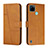 Leather Case Stands Flip Cover Holder Y01X for Realme C21Y