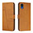 Leather Case Stands Flip Cover Holder Y01X for Samsung Galaxy A03 Core