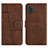 Leather Case Stands Flip Cover Holder Y01X for Samsung Galaxy A31