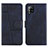 Leather Case Stands Flip Cover Holder Y01X for Samsung Galaxy A42 5G Blue