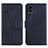 Leather Case Stands Flip Cover Holder Y01X for Samsung Galaxy A51 4G Blue