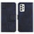 Leather Case Stands Flip Cover Holder Y01X for Samsung Galaxy A52 4G Blue