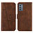 Leather Case Stands Flip Cover Holder Y01X for Samsung Galaxy A82 5G