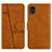 Leather Case Stands Flip Cover Holder Y01X for Samsung Galaxy M40S