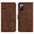 Leather Case Stands Flip Cover Holder Y01X for Samsung Galaxy S20 FE 4G