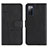 Leather Case Stands Flip Cover Holder Y01X for Samsung Galaxy S20 FE 4G Black