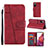Leather Case Stands Flip Cover Holder Y01X for Samsung Galaxy S20 FE 5G