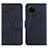 Leather Case Stands Flip Cover Holder Y01X for Samsung Galaxy S20 Ultra 5G Blue