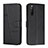 Leather Case Stands Flip Cover Holder Y01X for Sony Xperia 10 IV SO-52C Black