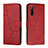 Leather Case Stands Flip Cover Holder Y01X for Sony Xperia 10 IV SOG07 Red