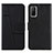 Leather Case Stands Flip Cover Holder Y01X for Xiaomi Mi 10T 5G Black