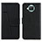 Leather Case Stands Flip Cover Holder Y01X for Xiaomi Mi 10T Lite 5G Black