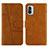 Leather Case Stands Flip Cover Holder Y01X for Xiaomi Mi 11i 5G