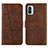 Leather Case Stands Flip Cover Holder Y01X for Xiaomi Mi 11i 5G