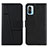 Leather Case Stands Flip Cover Holder Y01X for Xiaomi Mi 11i 5G Black