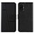 Leather Case Stands Flip Cover Holder Y01X for Xiaomi Mi 11T Pro 5G Black