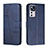 Leather Case Stands Flip Cover Holder Y01X for Xiaomi Mi 12T 5G Blue